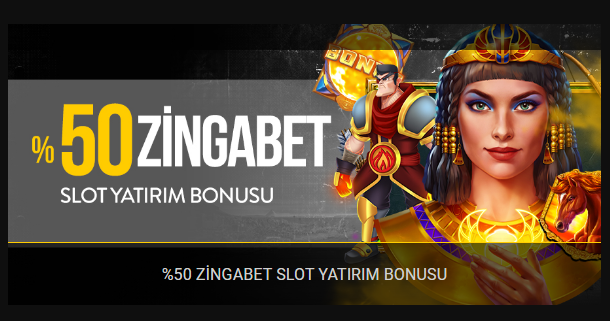 Zingabet %50 Slot Yatırım Bonusu