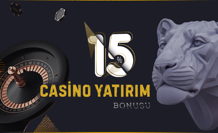 Alfabahis %15 Casino Yatırım Bonusu