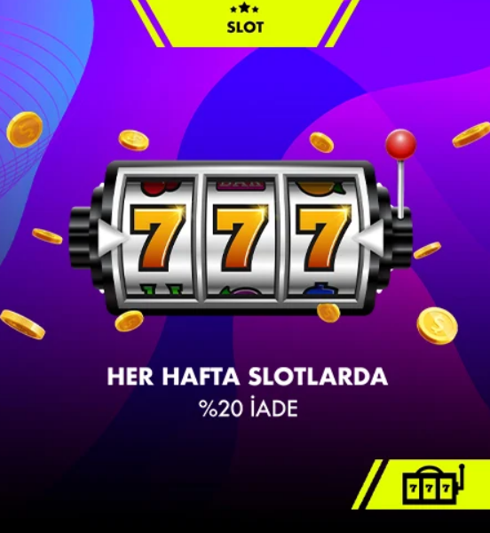 Anadolu Casino Slot Oyunlarında %20 İade Bonusu