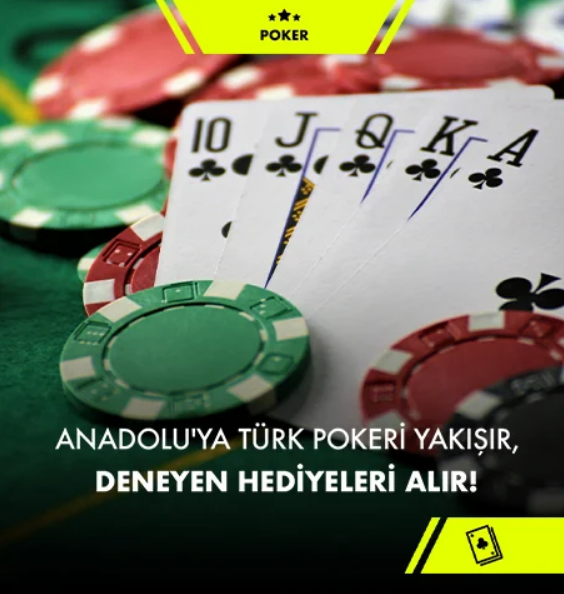 Anadolu Casino Türk Pokerinde 10 TL + 10 Free Spin Bonus