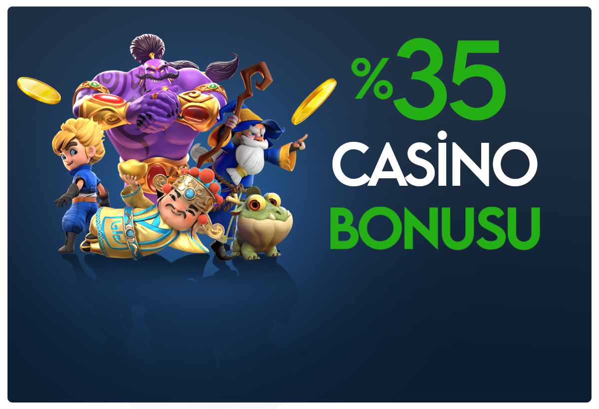 Bahsegir 35% Casino Özel Yatırım Bonusu