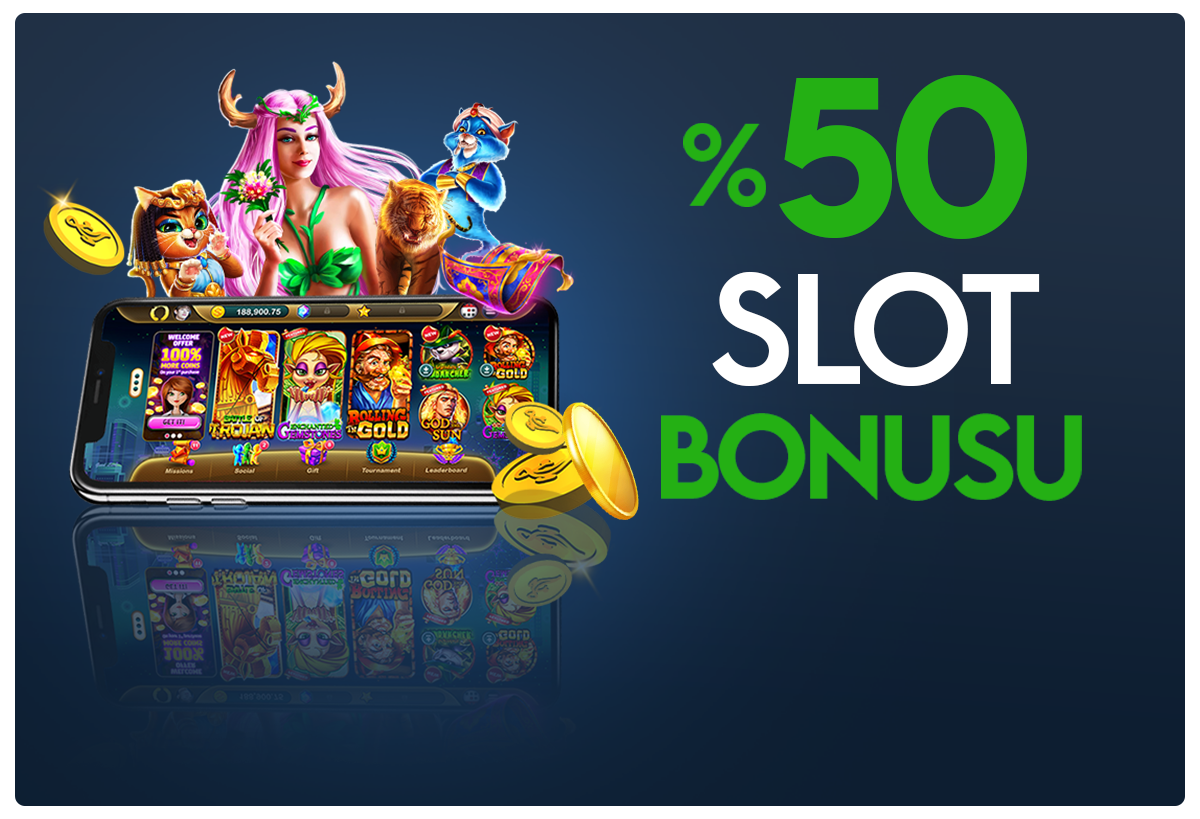 Bahsegir 50% Slot Bonusu