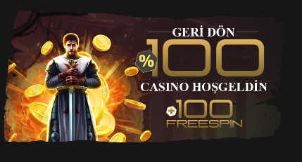 Baycasino %100 Casino Hoş Geldin Bonusu