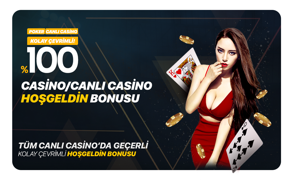 Betamara %100 Casino / Canlı Casino Hoş Geldin Bonusu