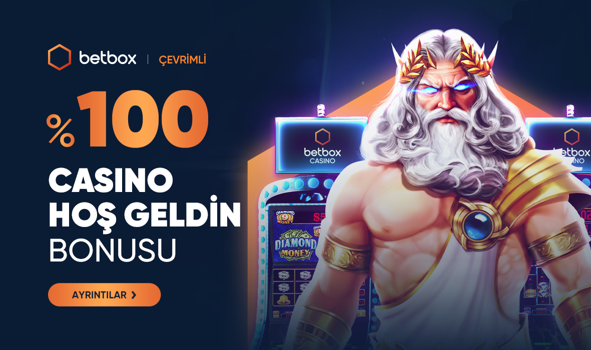 Betbox %100 Casino Hoşgeldin Bonusu