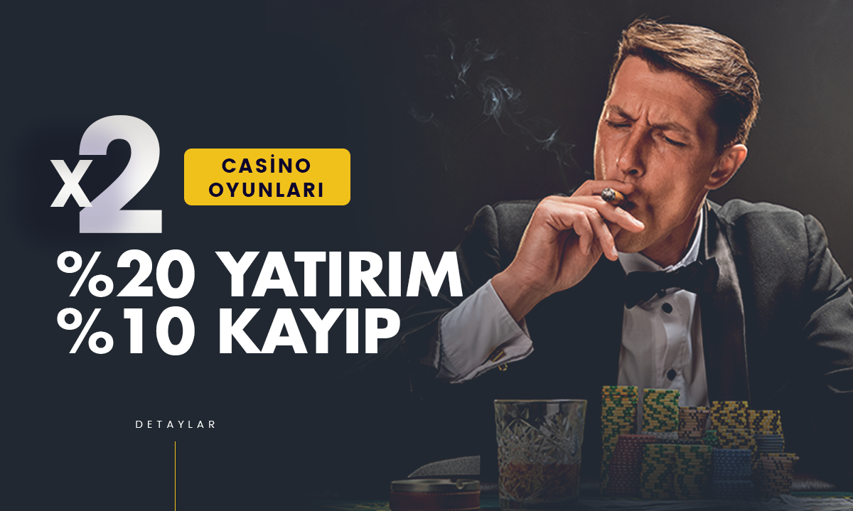 Betcio Casino %20 Yatırım ve %10 Kayıp Bonusu