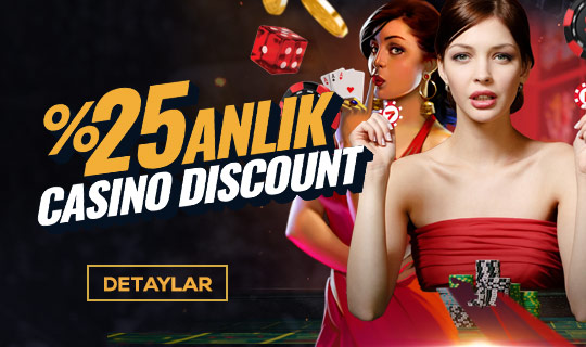Betmarlo %25 Anlık Casino Discount Bonusu