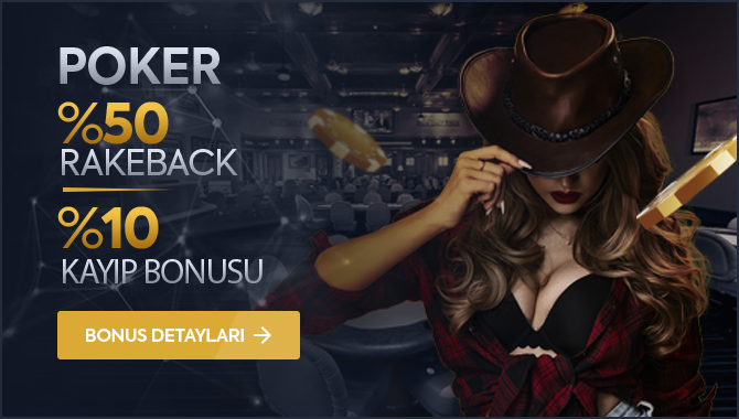 Betmatik %50 Poker Rakeback + %10 Poker Kayıp Bonusu