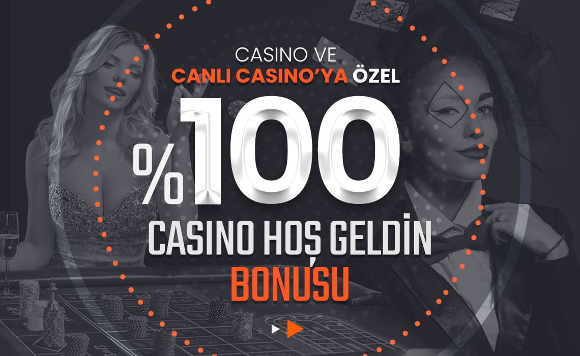 Betoffice %100 Casino Hoş Geldin Bonusu