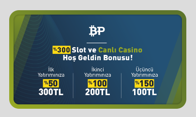 Betparibu %300 Slot ve Canlı Casino Hoşgeldin Bonusu