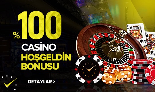 Betvakti %100 Casino Hoş Geldin Bonusu