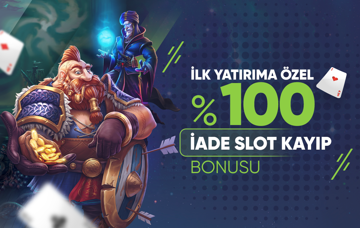 Betwon İlk Yatırıma Özel %100 Slot İade Bonusu