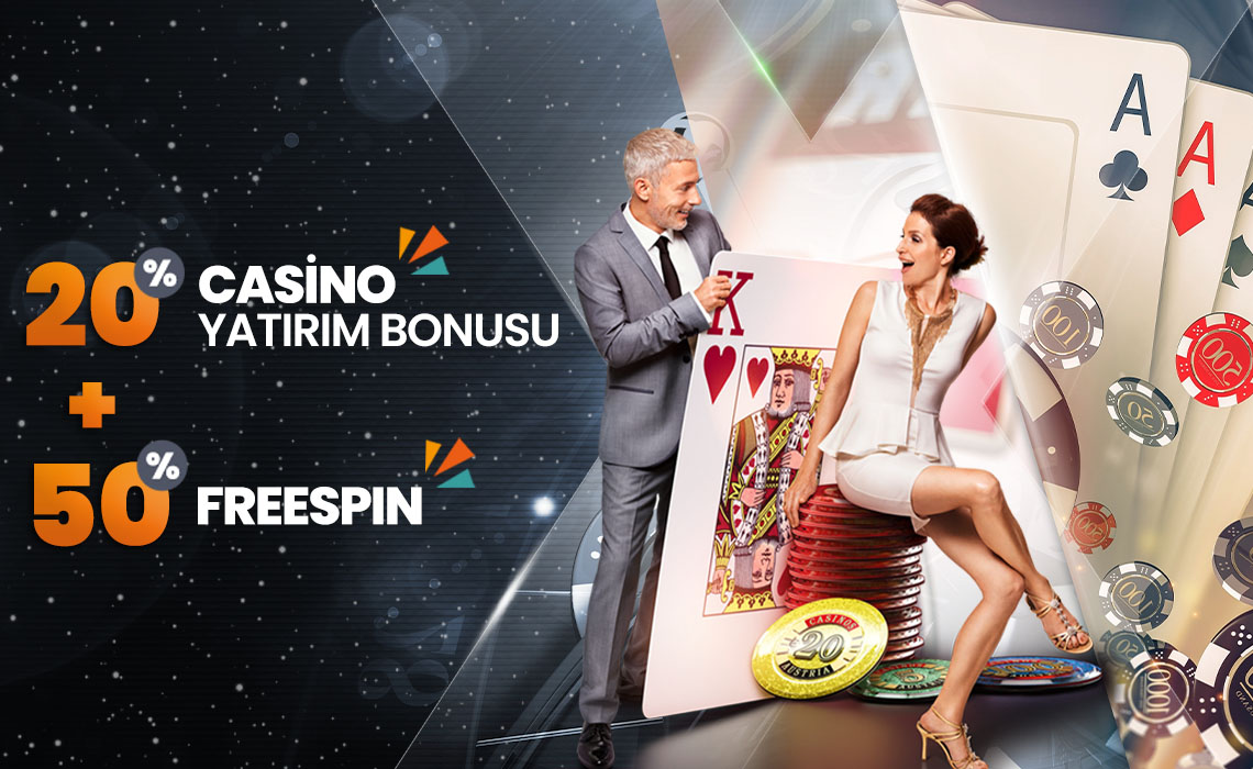 Betxbahis %20 Casino Yatırım Bonusu + %50 Freespin