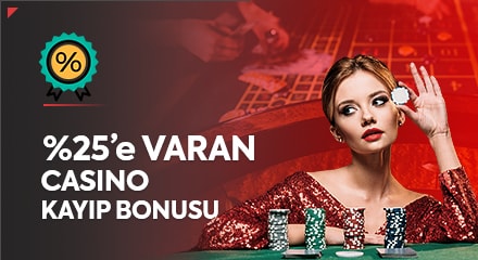 Süpertotobet %25 Casino Kayıp Bonusu
