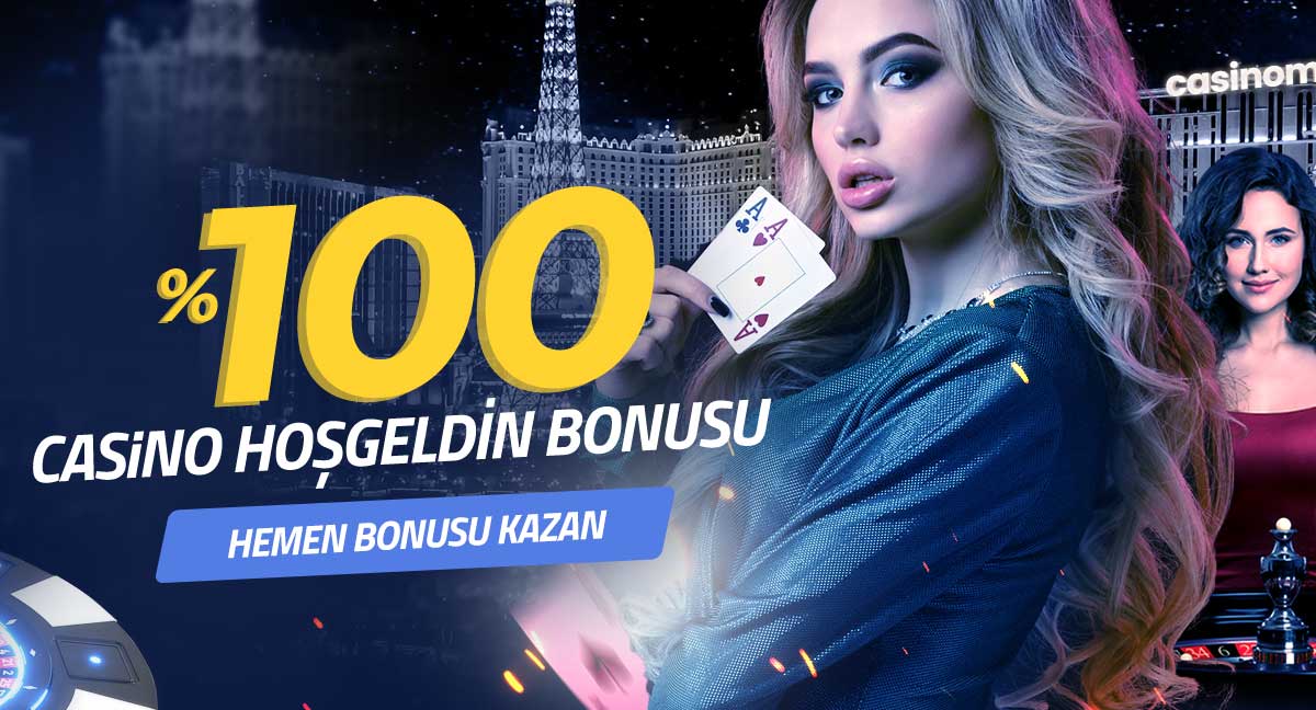 Casinomavi %100 Casino Hoşgeldin Bonusu