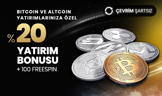 Extrabet %20 Bitcoin Yatırım Bonusu + 100 Spin