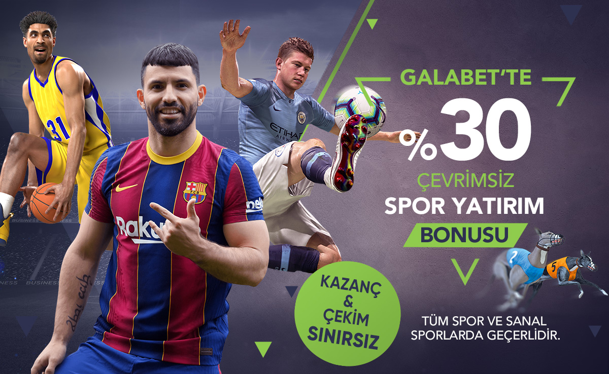 Galabet %30 Spor Yatırım Bonusu