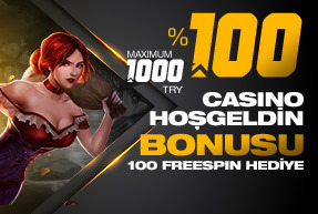 Ganobet %100 Casino Hoşgeldin Bonusu