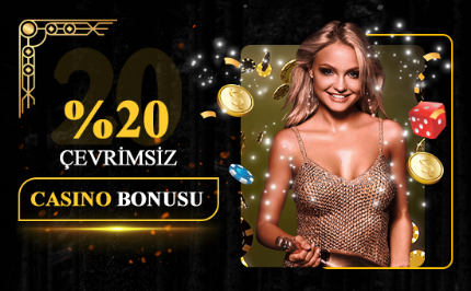 Gozobet %20 Çevrimsiz Casino Yatırım Bonusu