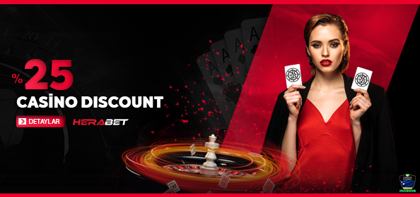 Herabet %25 Casino Discount Bonusu
