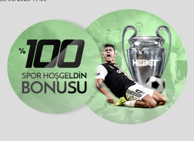 Hilbet %100 Spor Hoş Geldin Bonusu