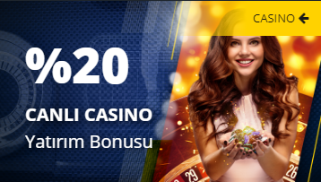 Jestbahis %20 Canlı Casino Yatırım Bonusu