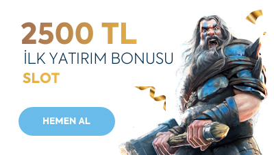 Kralbet 2500 TL Slot İlk Yatırım Bonusu