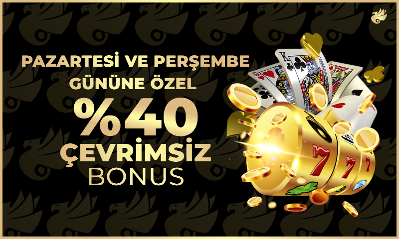 Limak Deluxebet %40 Çevrimsiz Slot Yatırım Bonusu