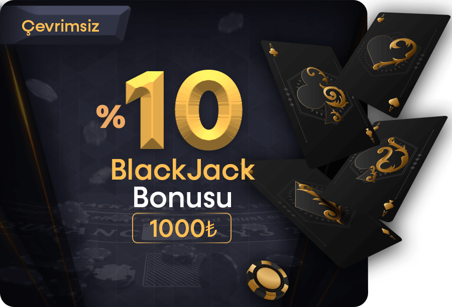 Lordcasino %10 Çevrimsiz Blackjack Bonusu