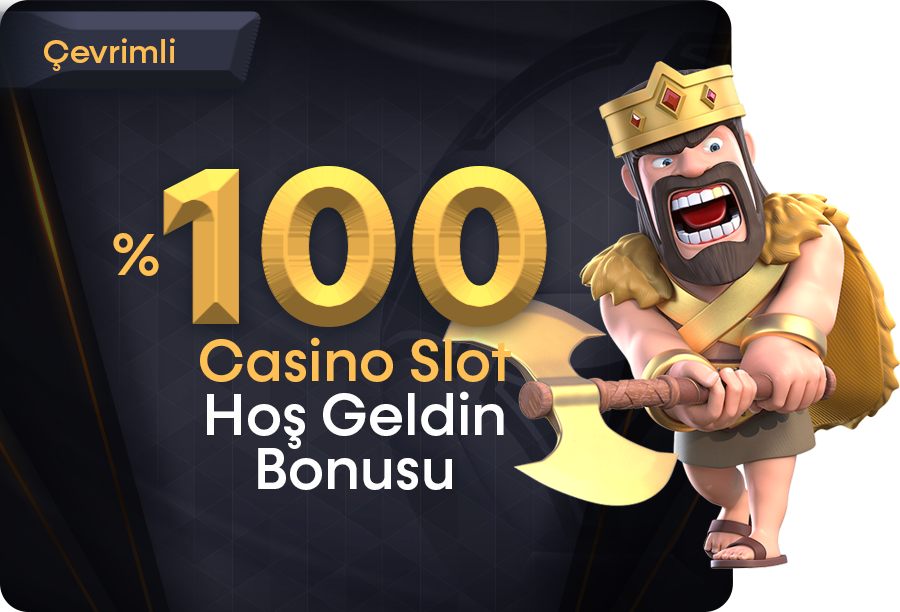 Lordcasino %100 Casino Slot Hoşgeldin Bonusu