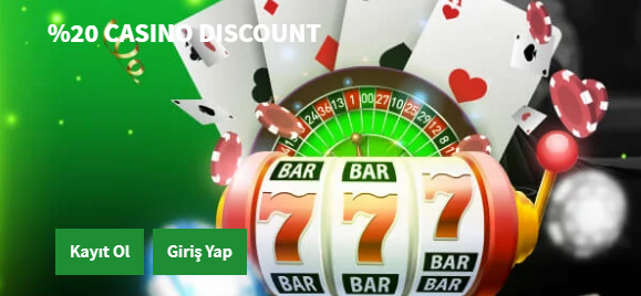 Megabahis %20 Casino Discount Bonusu