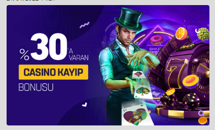 Morbahis %30'a Varan Casino Kayıp Bonusu