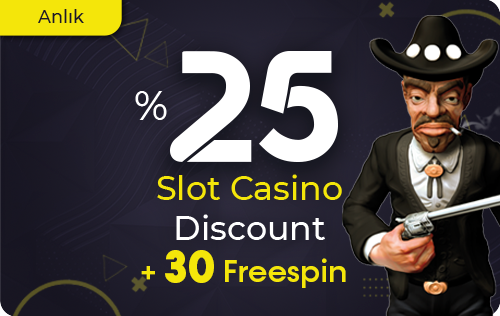 Nerobet %25 Anlık Casino Discount +30 Free Spin