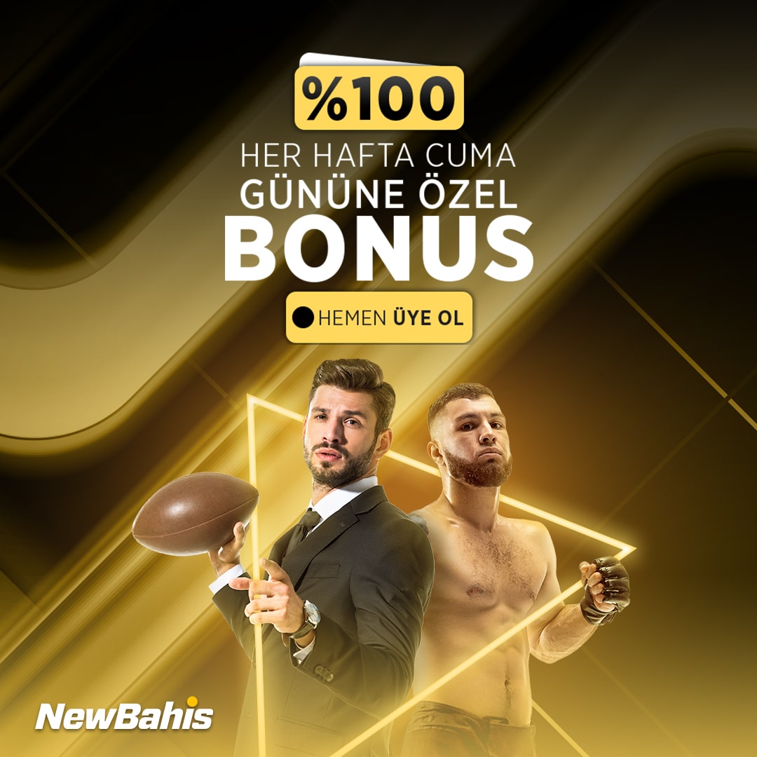 Newbahis Her Cuma %100 Spor Yatırım Bonusu