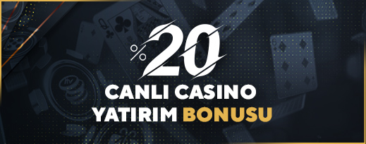 Ngsbahis %20 Canlı Casino Yatırım Bonusu