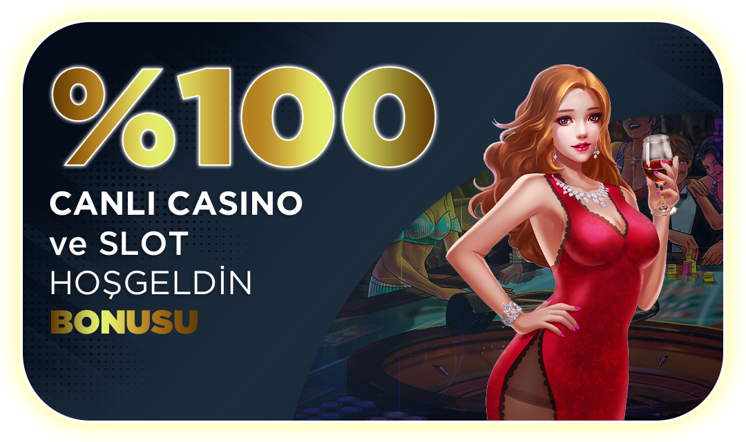 Oynabil %100 Canlı Casino - Slot Hoş Geldin Bonusu