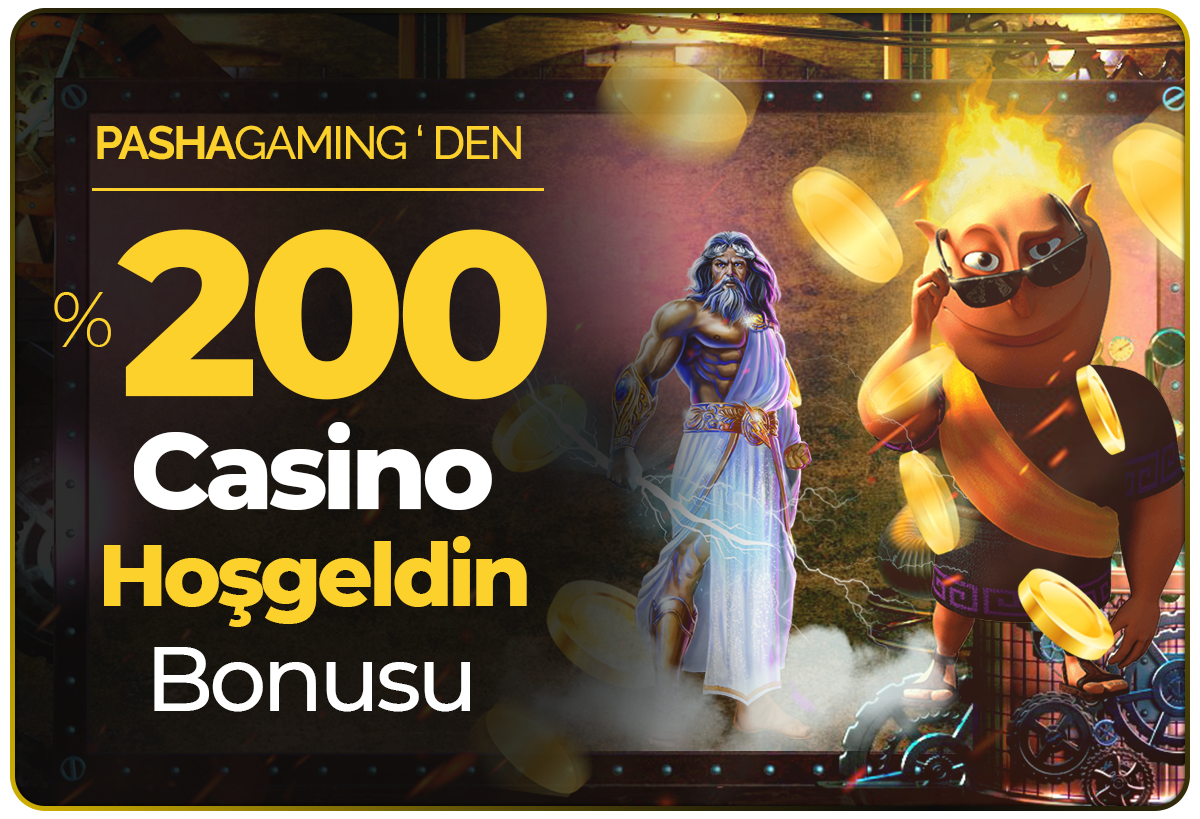 Pashagaming %200 Casino Hoş Geldin Bonusu