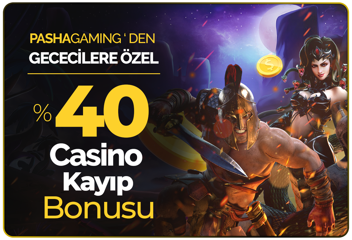 Pashagaming %40 Casino Kayıp Bonusu