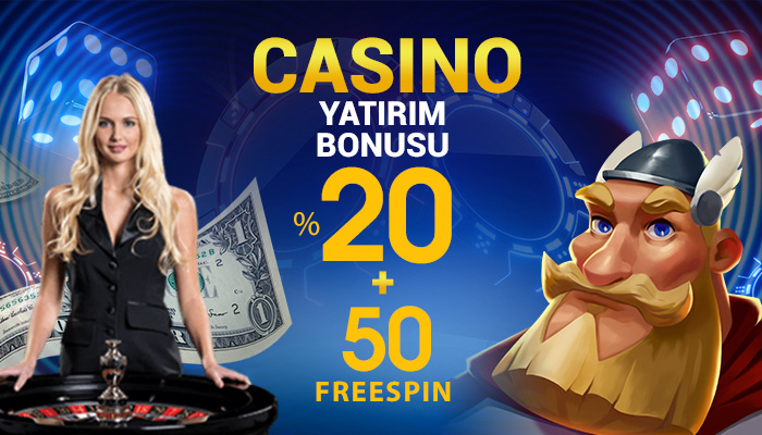 Piabet Casino Combo Bonus %20 Yatırım + 50 Free Spin