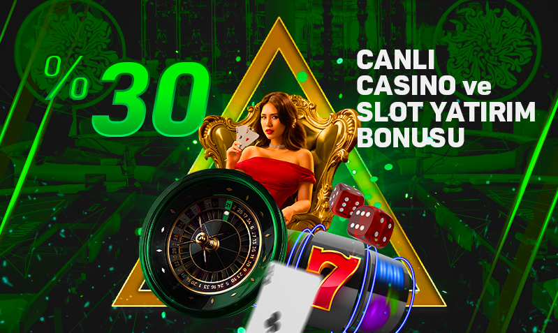 Prizmabet %30 Canlı Casino & Slot Yatırım Bonusu