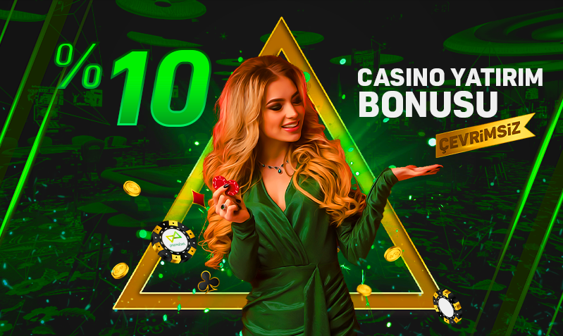 Prizmabet %10 Çevrimsiz Casino Yatırım Bonusu