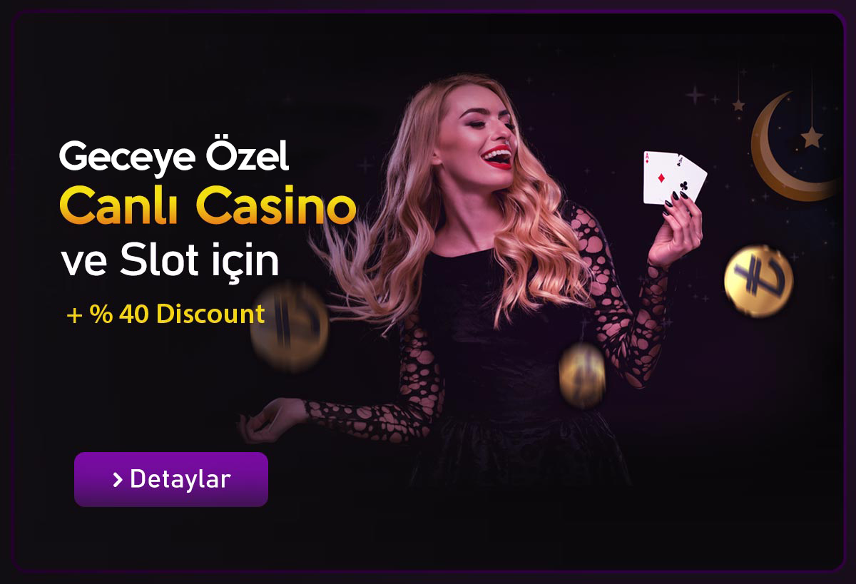 Queenbet Gece %40 Canlı Casino ve Slot Discount