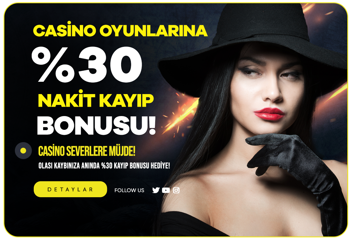 Royalbet %30'a Varan Casino Kayıp Bonusu