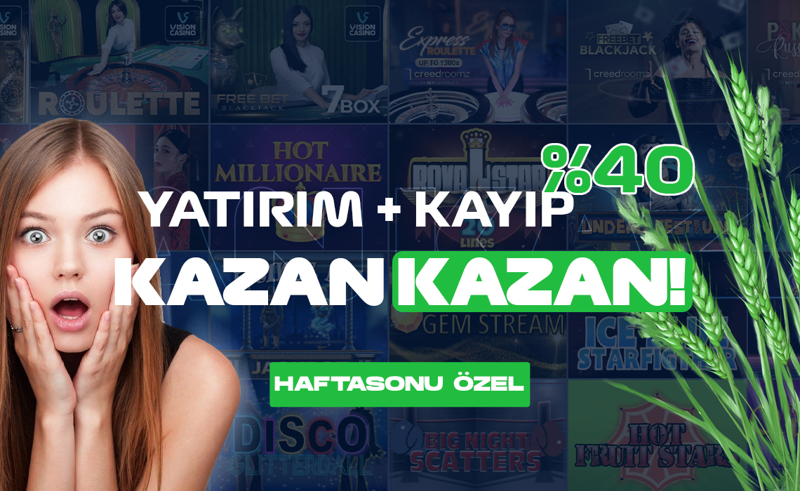 Secretbet %40 Kazan Kazan Hafta Sonu Bonusu