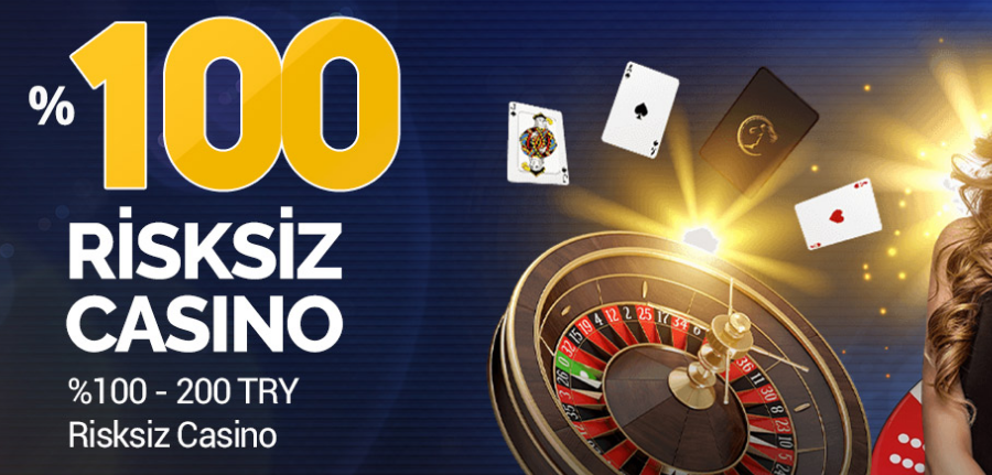 Sekabet %100 Risksiz Casino Bonusu