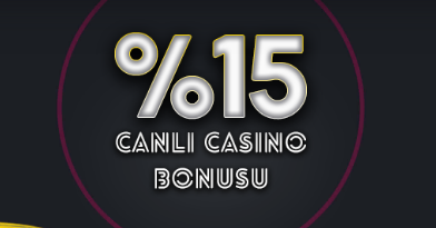 Slotbar %15 Canlı Casino Bonusu