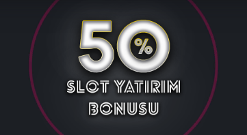 Slotbar %50 Payfix Slot Yatırım Bonusu