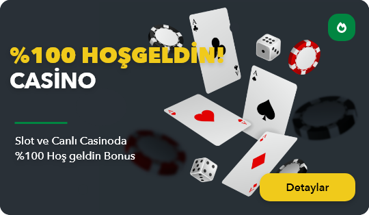 Standarbahis %100 Casino Hoşgeldin Bonusu