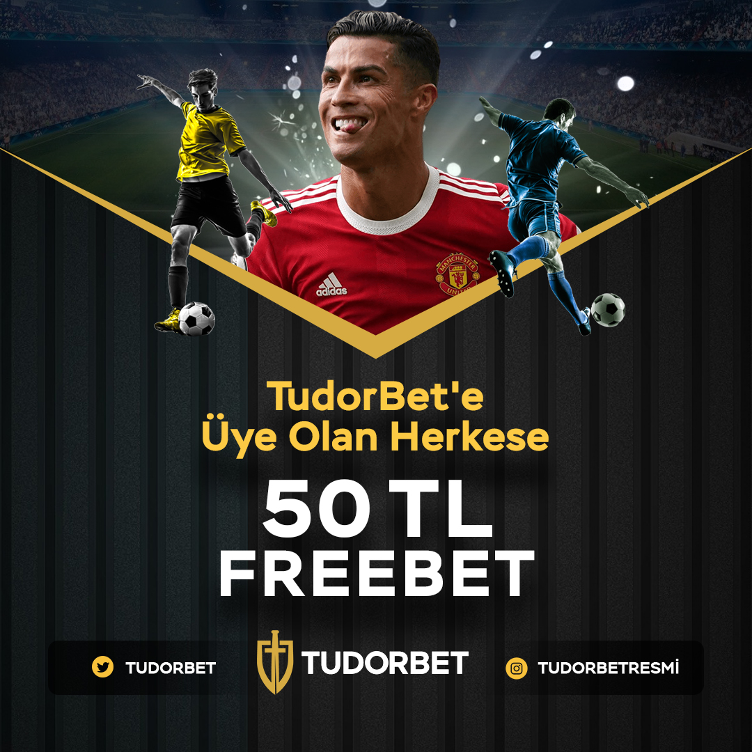 Tudorbet 50 TL Free Bet Bonusu