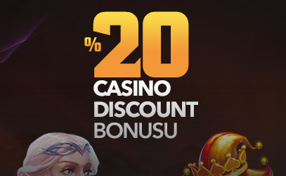 Turboslot %20 Casino Discount Bonusu